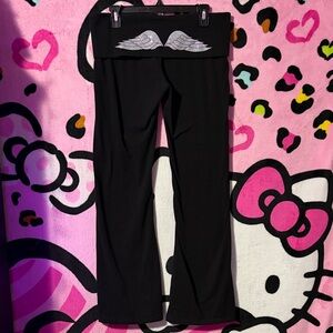 Victoria’s secret Fold over flare yoga pants